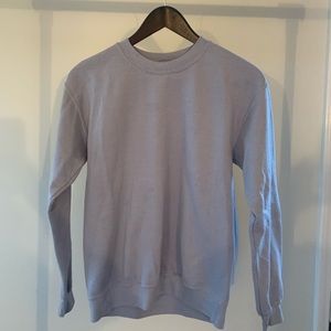 Light blue brandy Melville sweatshirt